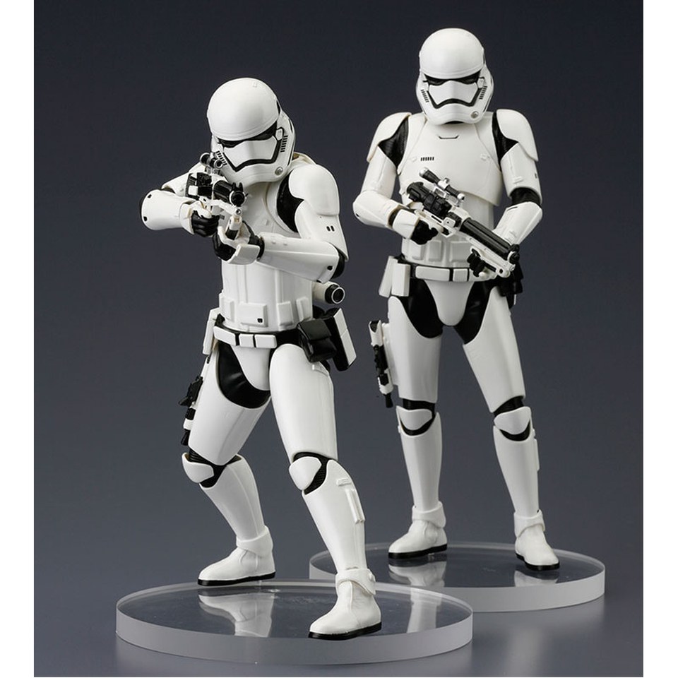 Kotobukiya Star Wars The Force Awakens First Order Stormtrooper Artfx 2 Pack Statue