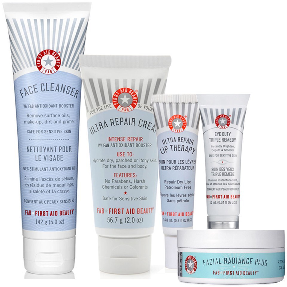 First Aid Beauty Cheers To Fab Skin Set Free Shipping Lookfantastic