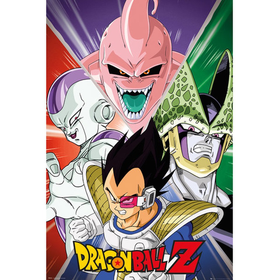 Dragon Ball Z Villain 24 X 36 Inches Maxi Poster Merchandise