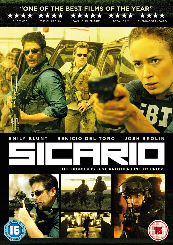 Sicario DVD  Zavvi