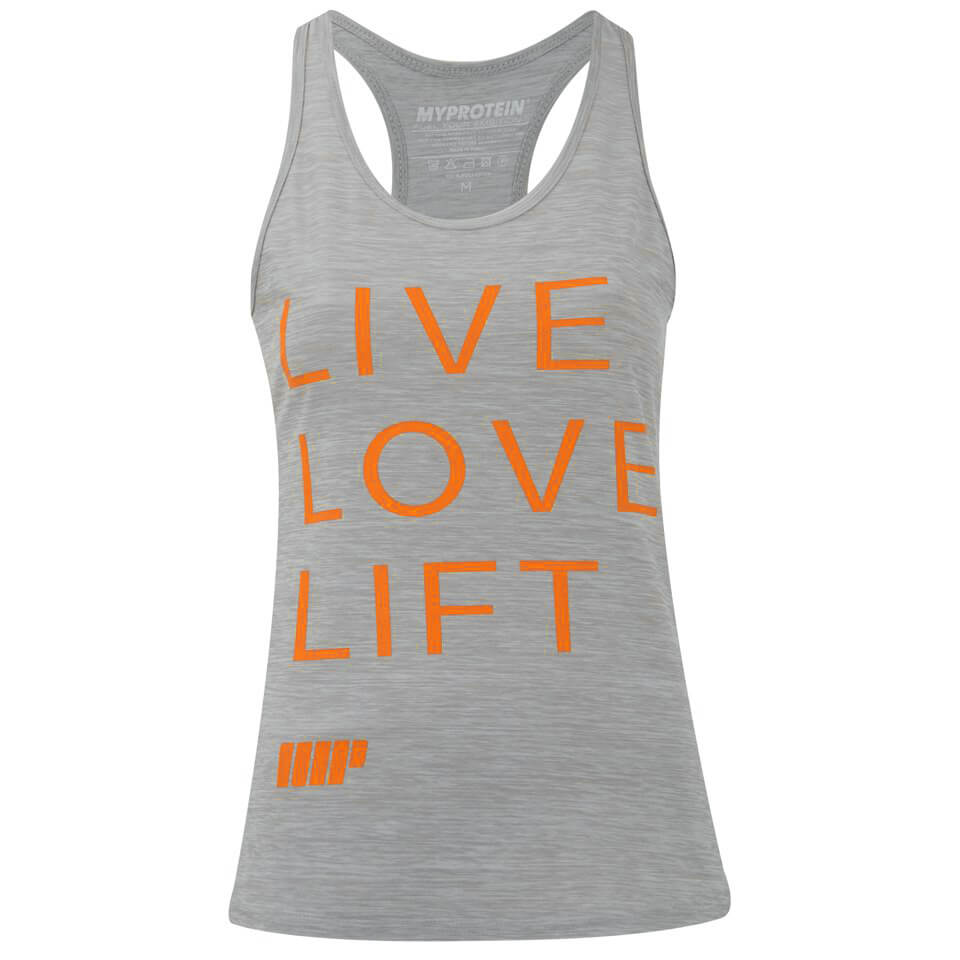 Myprotein Women S Performance Slogan Vest Grey Usa Probikekit Com