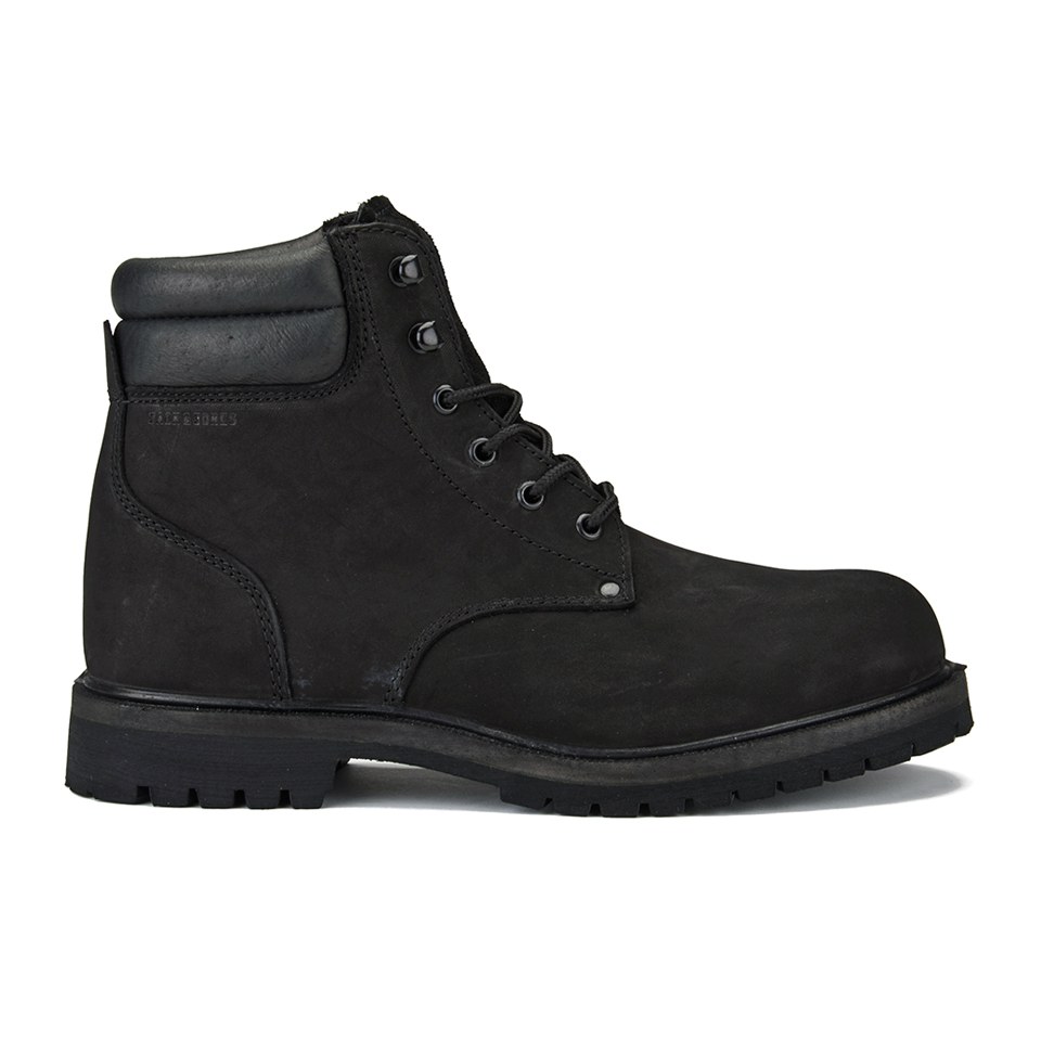 Jack & Jones Men's Stoke Nubuck Boots - Black Mens Footwear | Zavvi