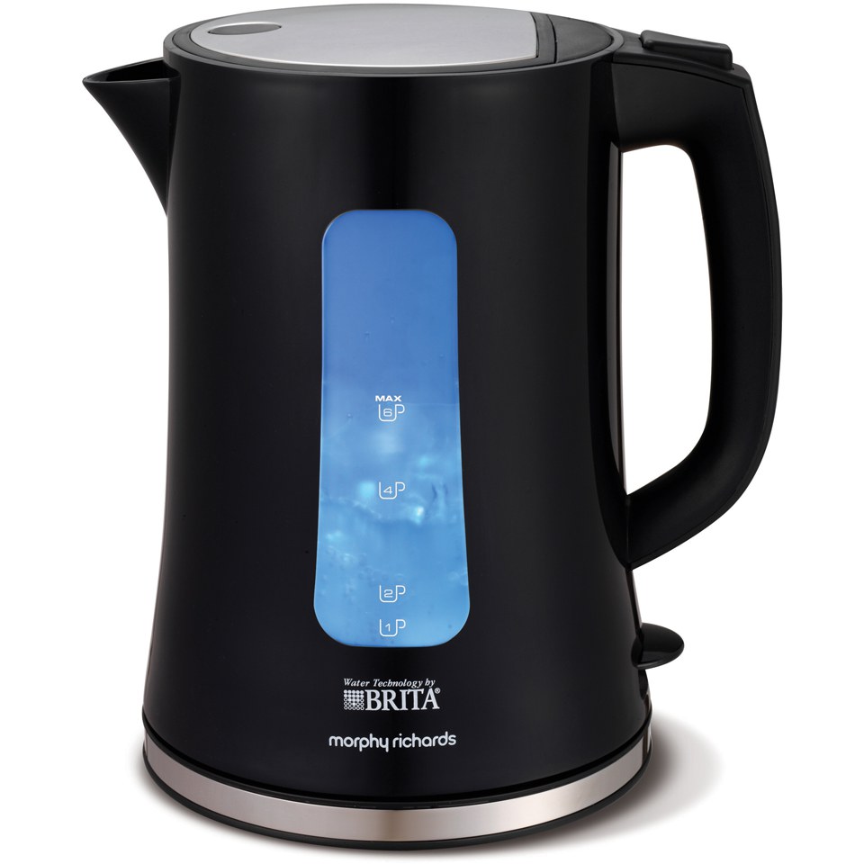 Morphy Richards 120003 Brita Accents Water Filter Kettle Black