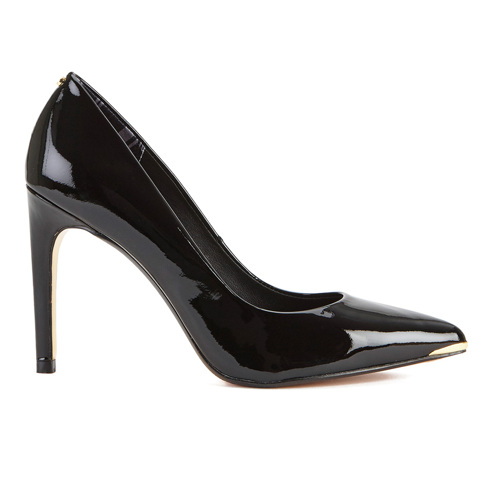 Ted Baker Women's Neevo 4 Patent Leather Court Shoes - Black | FREE UK ...