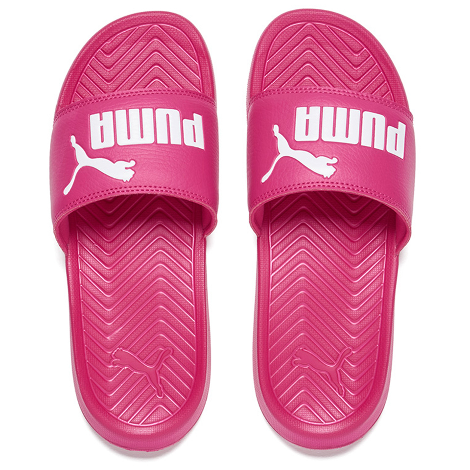 Puma Women's Popcat Slide Sandals - Pink/White Womens Accessories ...