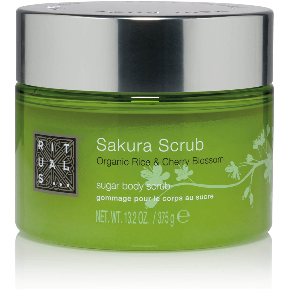 Rituals Sakura Body Scrub 375g Free Us Shipping Lookfantastic