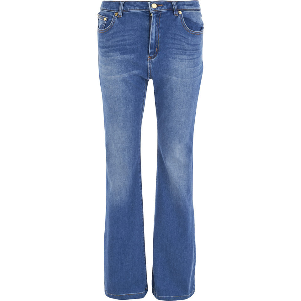 MICHAEL MICHAEL KORS Women's Denim Retro Flare Jeans - Authentic - Free ...