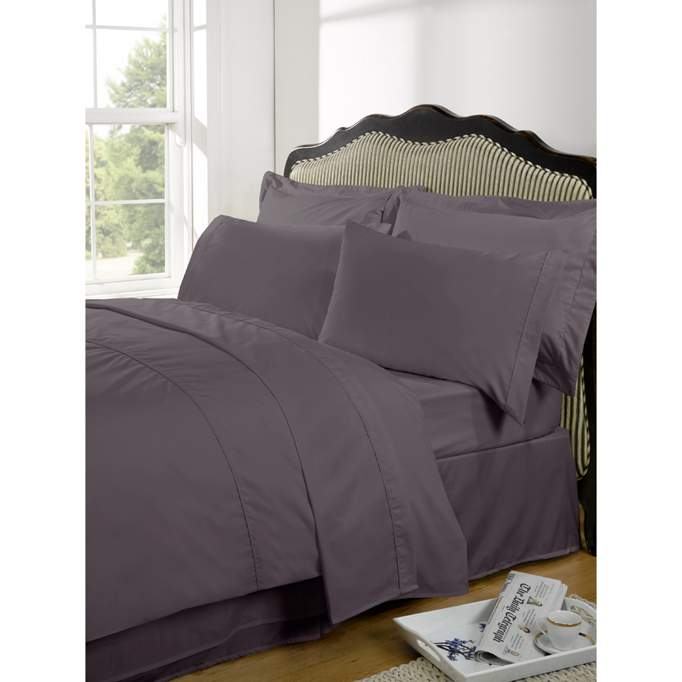 Highams 100 Egyptian Cotton Plain Dyed Bedding Set Vintage Mauve Highams 100 Egyptian Cotton Plain Dyed Bedding Set Vintage Mauve China Sizing Only Iwoot