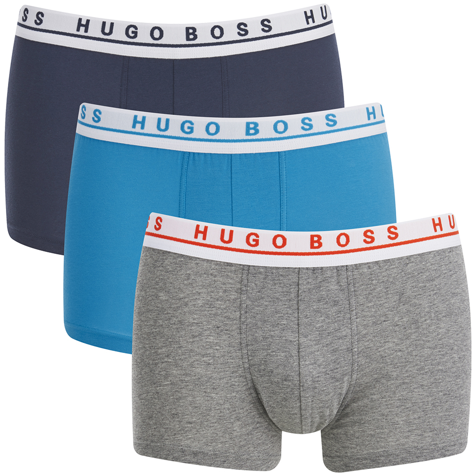 BOSS Hugo Boss Men's 3 Pack Boxer Shorts - Multi Mens Underwear ...