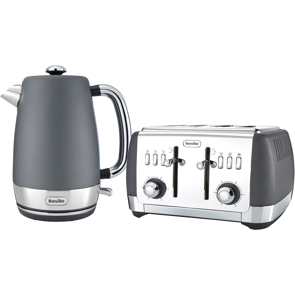 Breville Strata Collection Kettle and Toaster Bundle Grey IWOOT