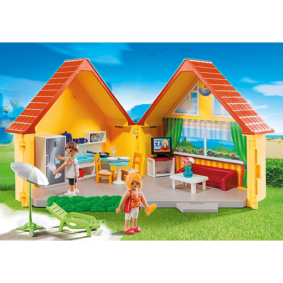 playmobil summer fun house