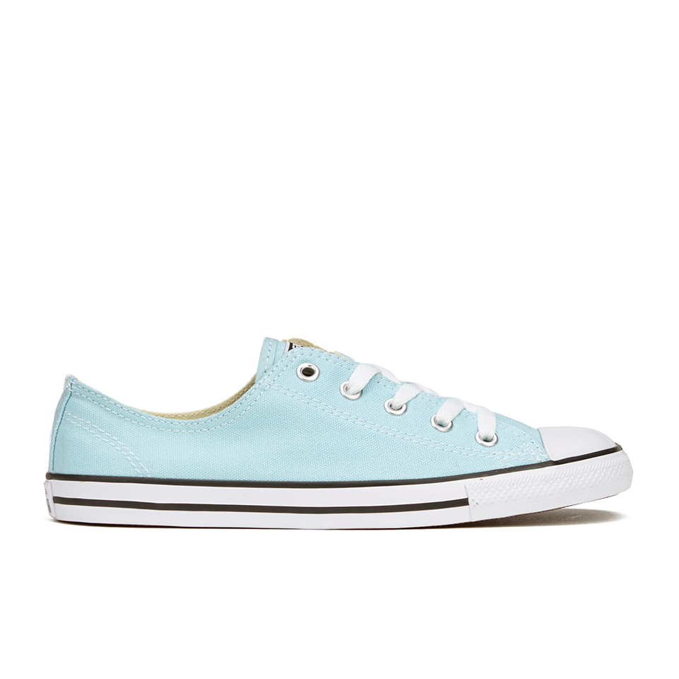 Converse Women's Chuck Taylor All Star Dainty Ox Trainers Motel PoolBlackWhite Converse Women's Chuck Taylor All Star Dainty Ox Trainers Motel PoolBlackWhite