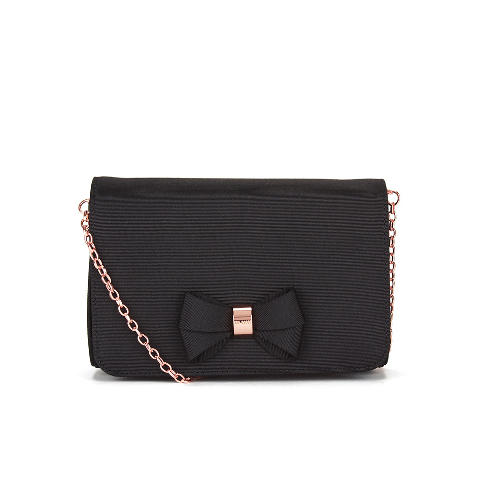 ted baker black evening bag