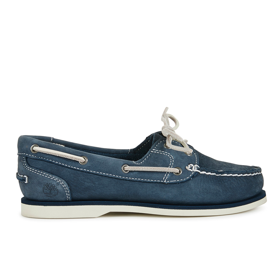 Timberland Women's Classic Boat Shoes - Navy Blue Womens Footwear ...