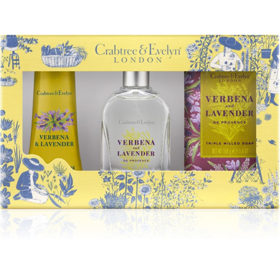 crabtree & evelyn verbena & lavender sampler