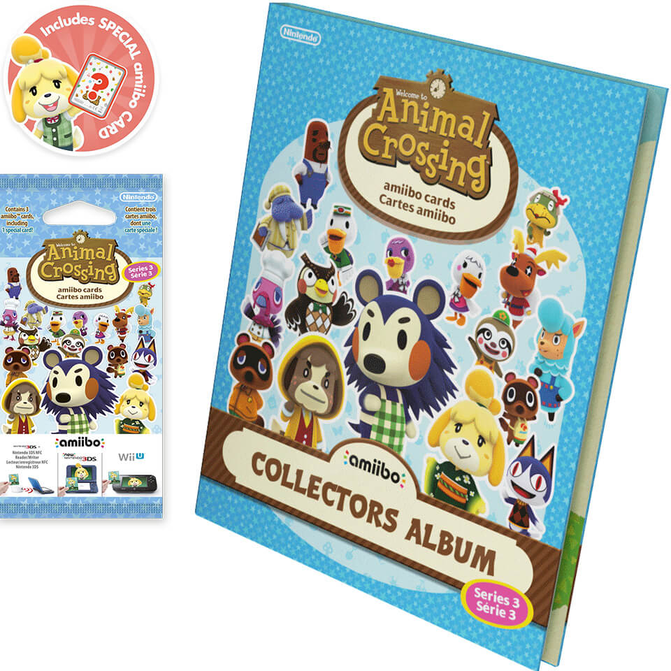Animal Crossing amiibo Cards Collectors Album Series 3 Nintendo Official UK Store