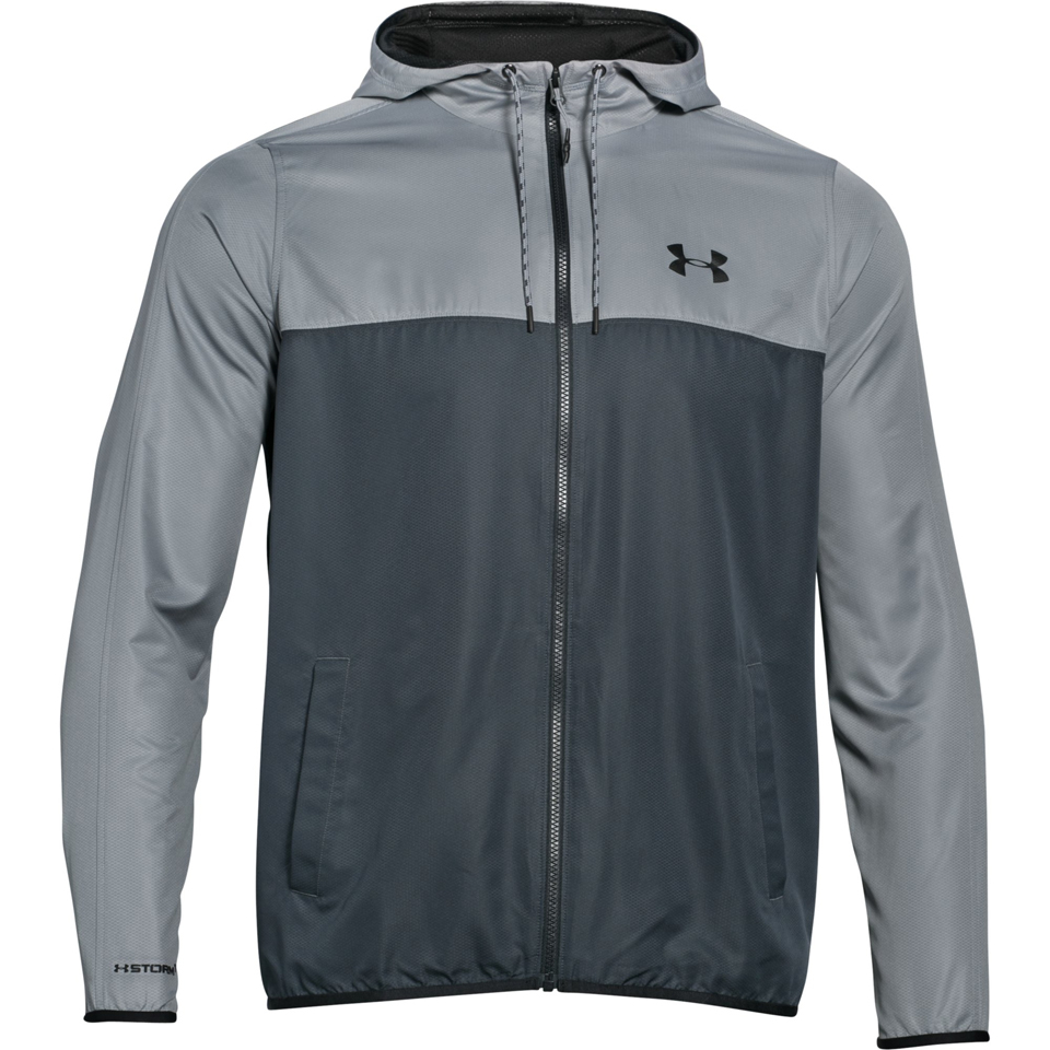 under armour windbreaker hoodie