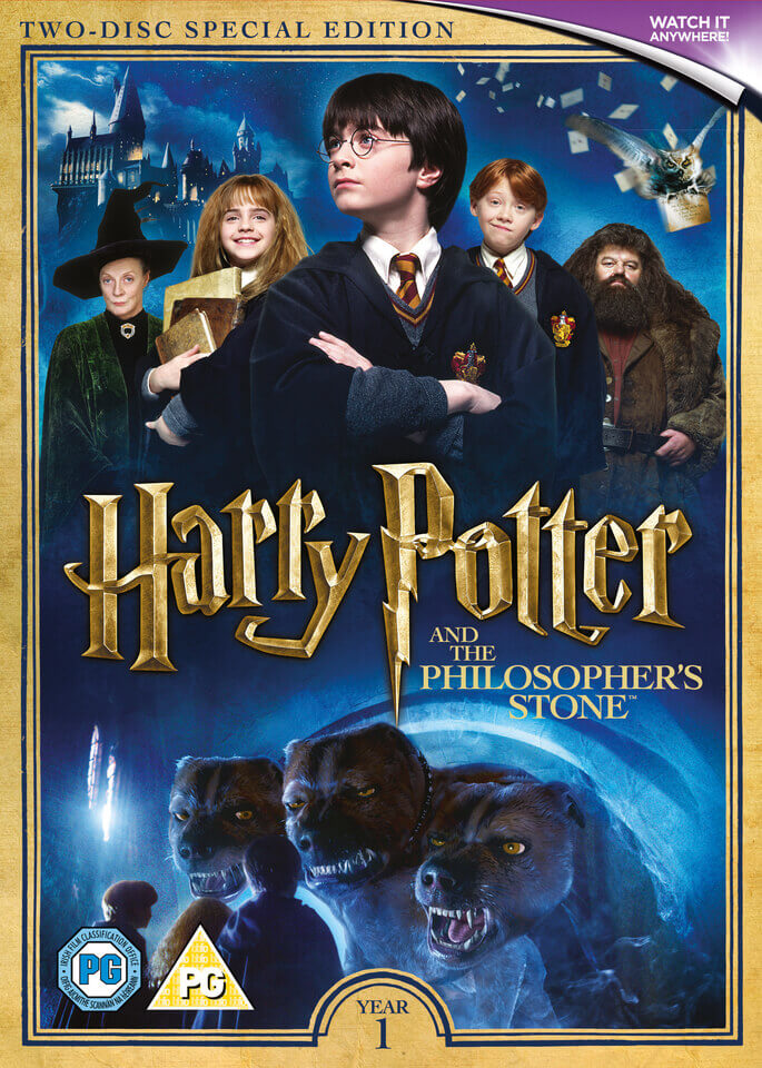 Harry Potter And The Philosophers Stone 2016 Edition DVD