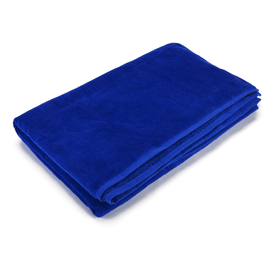 Hugo Boss Beach Towel Carved Cobalt