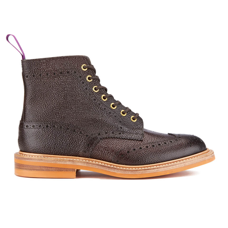 scotch grain leather boots