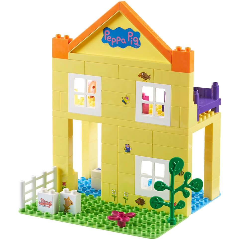 peppa pig construction house
