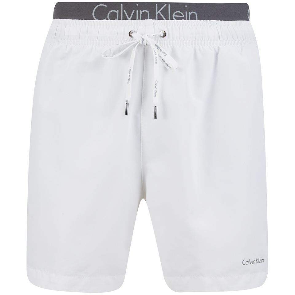 mens double waistband swim shorts