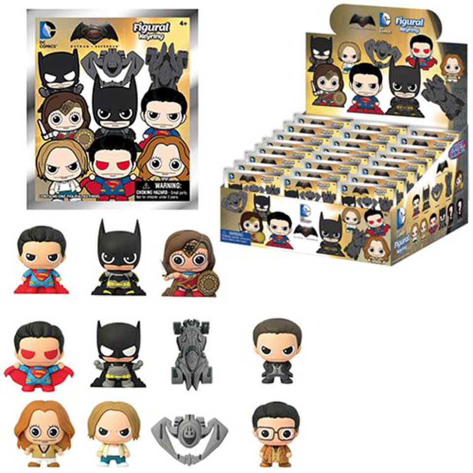 Batman V Superman Dawn Of Justice 3 D Figural Foam Key Chain