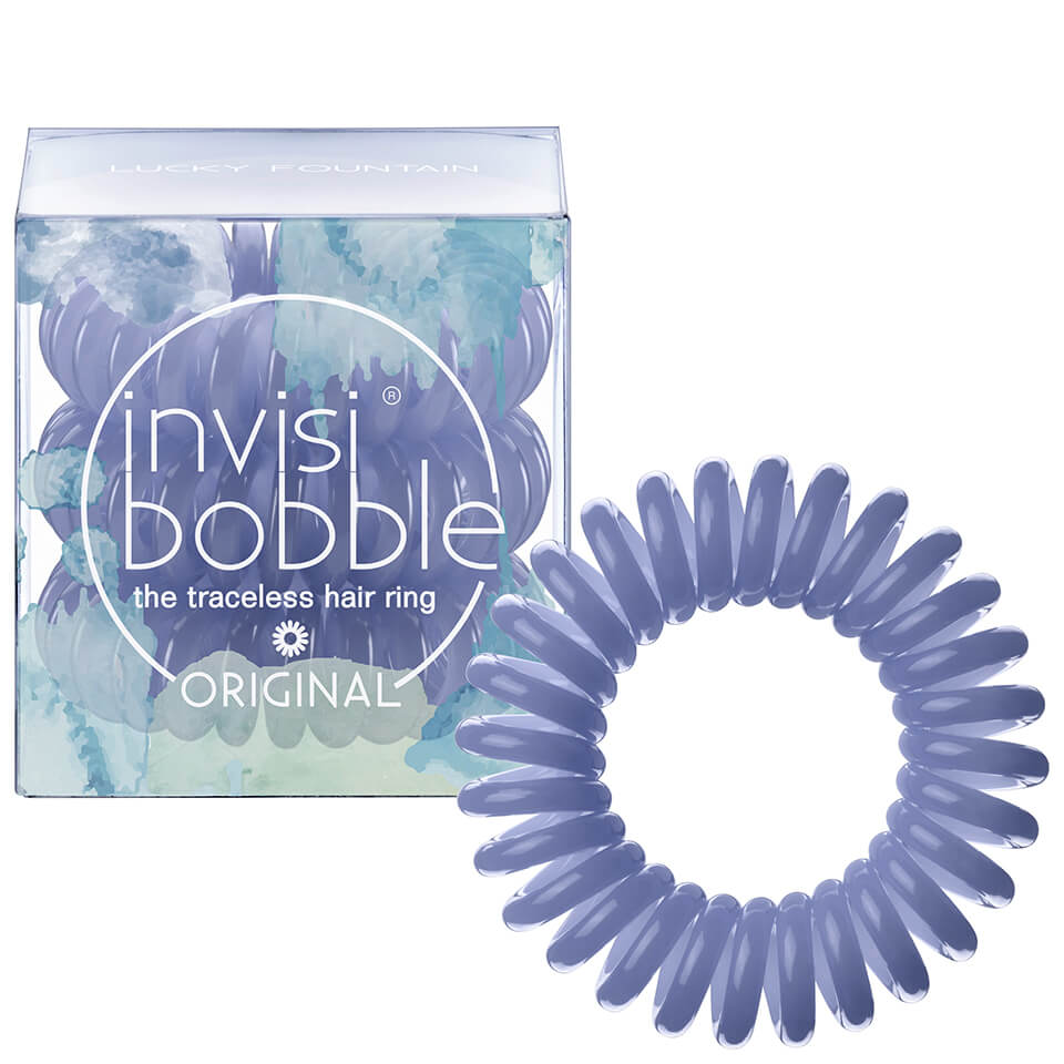 Invisibobble Hair Tie 3 Pack Lucky Fountain Free Shipping