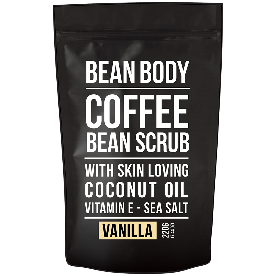 Bean Body Coffee Bean Scrub 220g - Vanilla