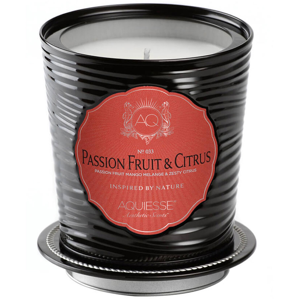 Aquiesse Tin Candle Passion Fruit and Citrus SkinStore