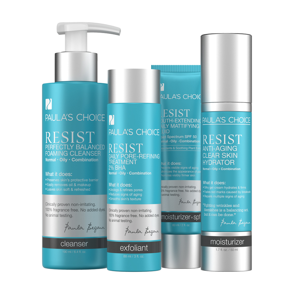 Paula S Choice Resist Simple Kit For Wrinkles And Breakouts Skinstore