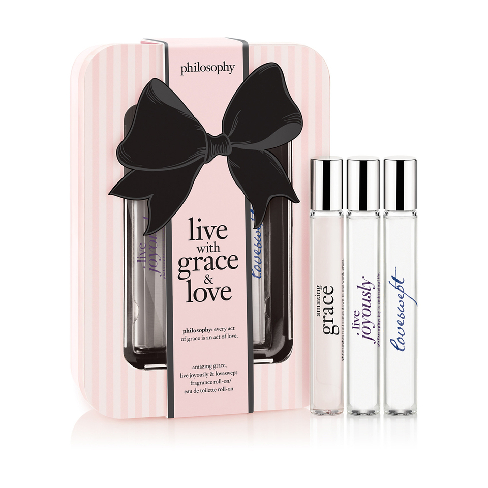philosophy Live with Grace and Love Rollerball Trio Snabb philosophy Pure Grace Nude Rose Eau de Parfum 60ml Snabb