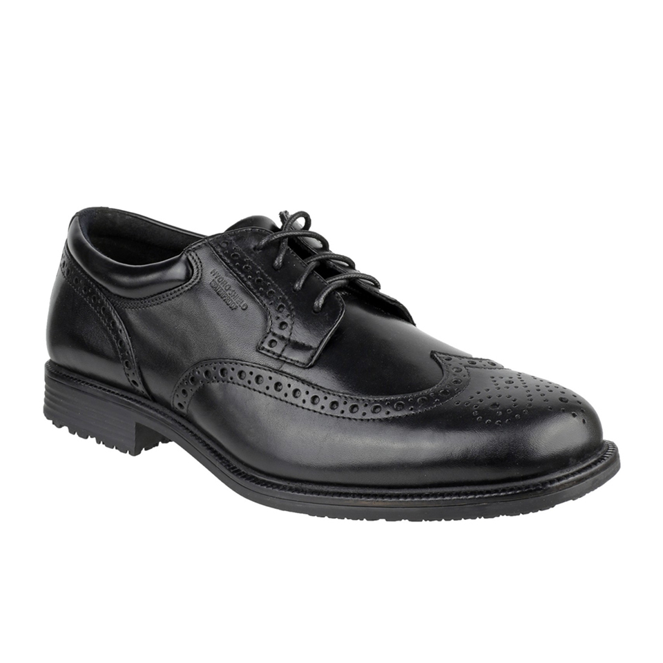 rockport essential details waterproof wingtip