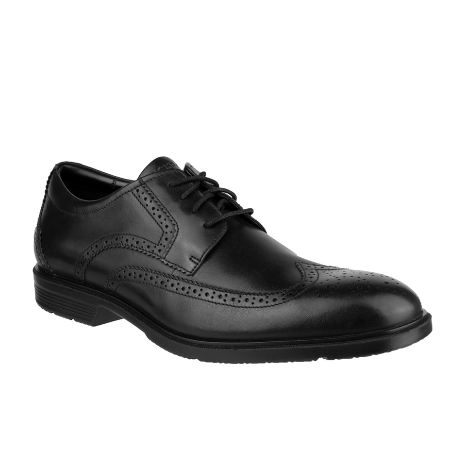 rockport black brogues