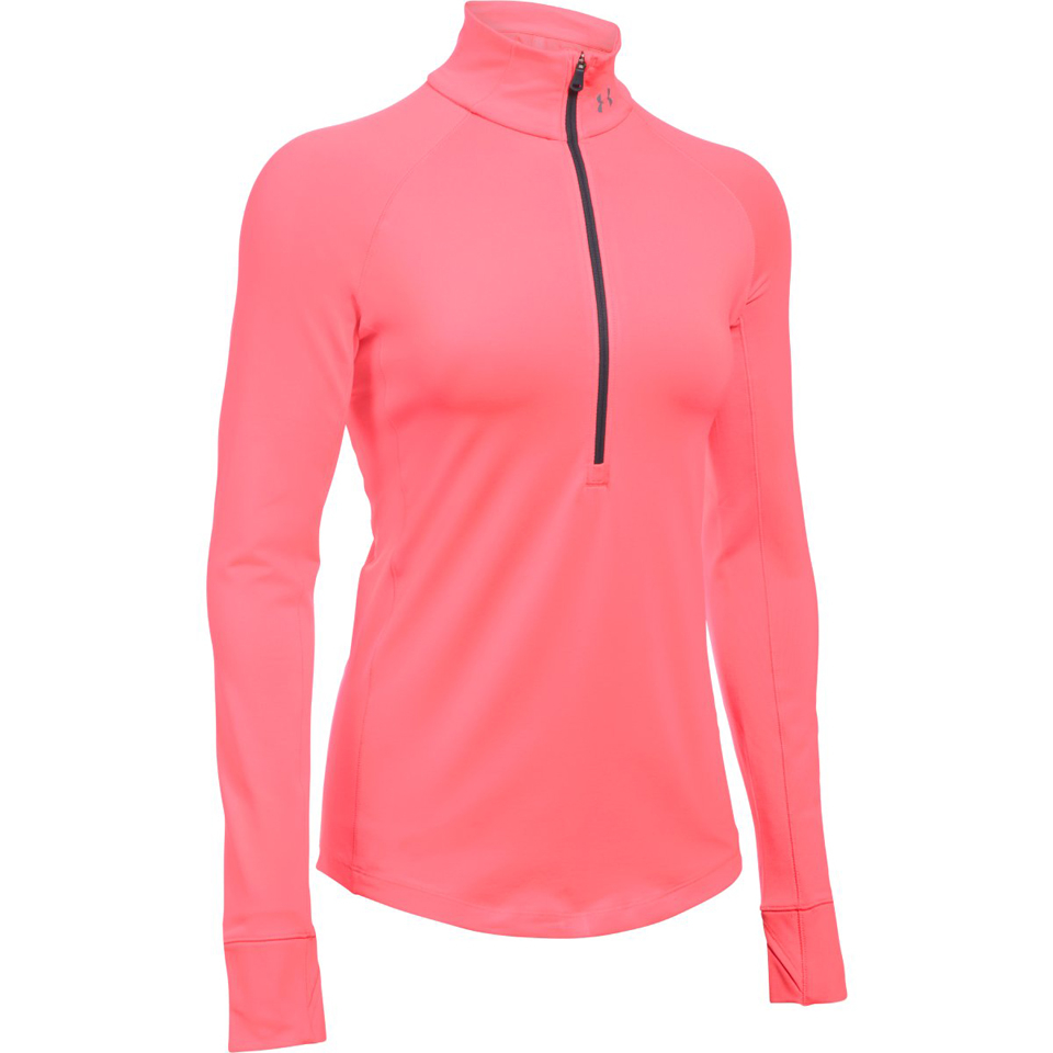 pink under armour long sleeve shirt