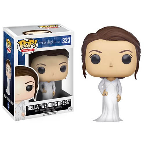 Twilight Bella Swan Wedding Dress Pop Vinyl Figure Pop In A Box Uk