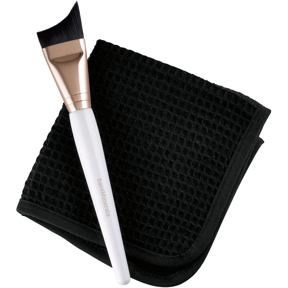 bareMinerals Mask Application Essentials Brush & Washcloth Duo