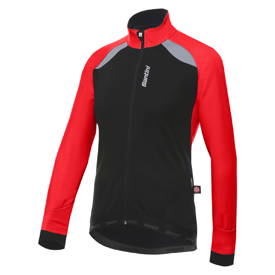 Santini Polar Windstopper Winter Jacket Red Probikekit Com