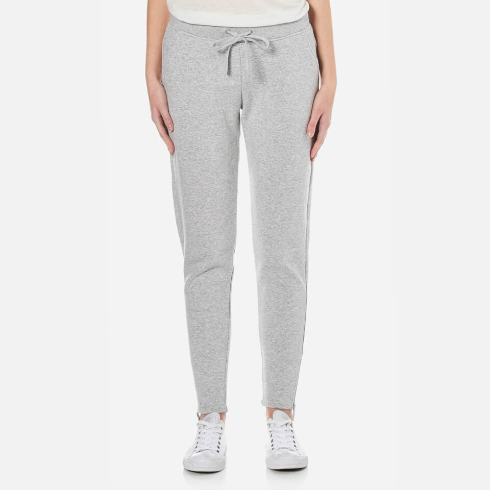 UGG Women's Molly Double Knit Fleece Tapered Leg Joggers - Seal Heather ...
