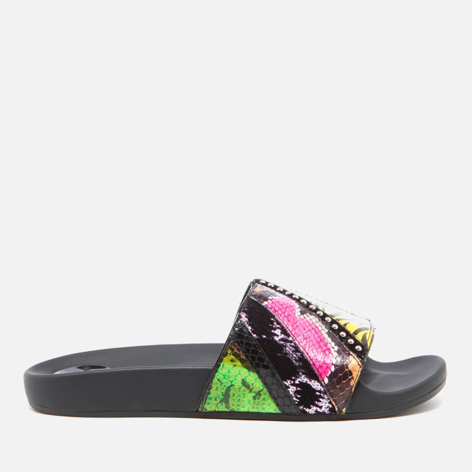 Marc Jacobs Women's Cooper Punk Patchwork Sport Slide Sandals - Neon ...