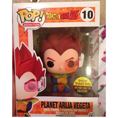 red vegeta funko pop