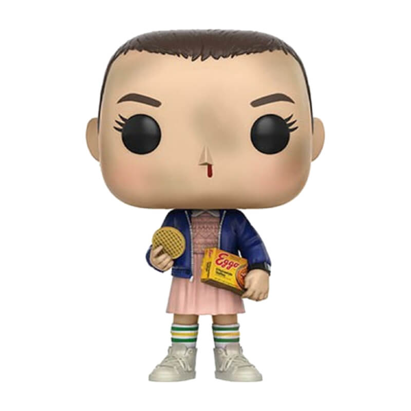 Stranger Things Eleven With Eggos Pop Vinyl Figure Pop In A Box Us