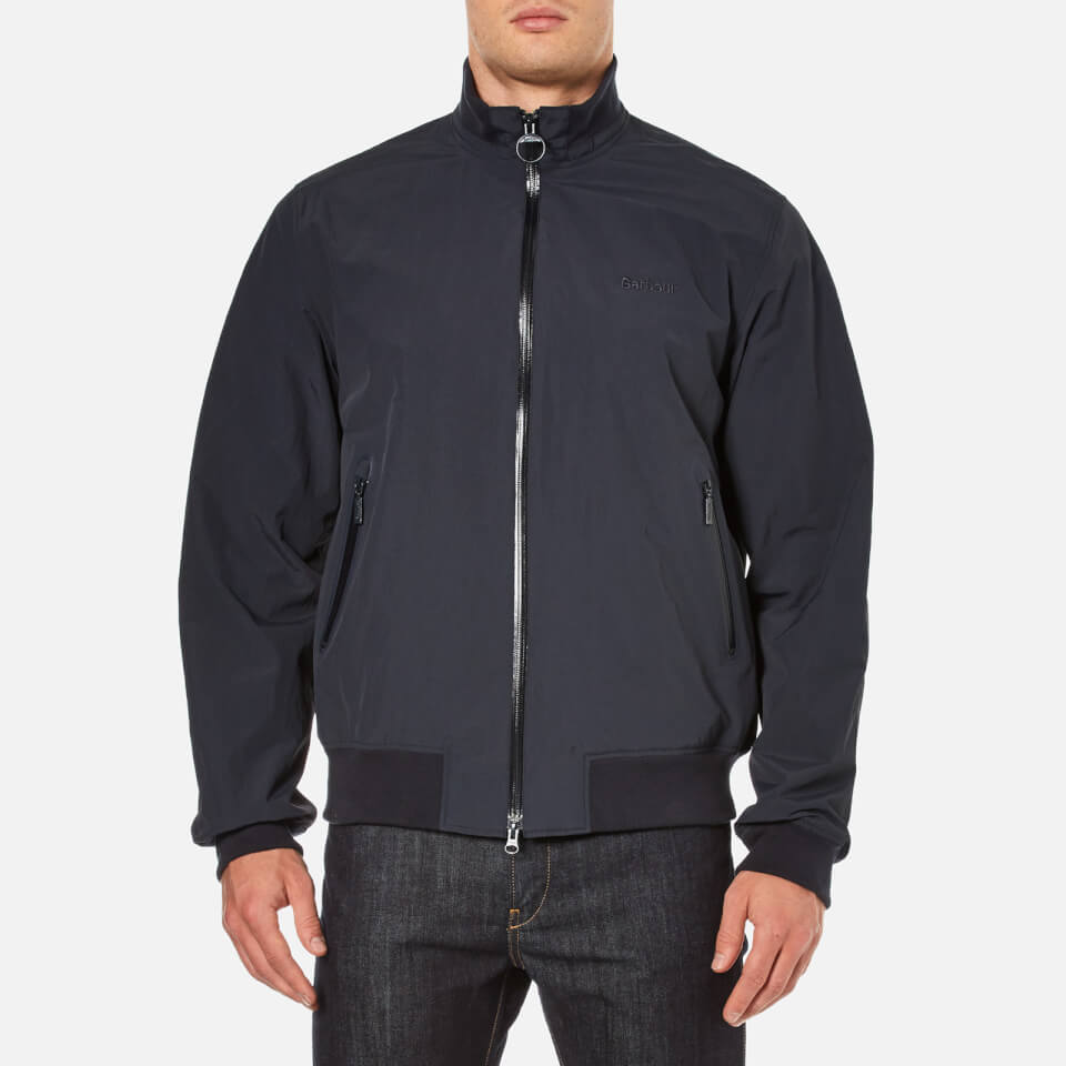 barbour tartan beadnell waxed jacket navy