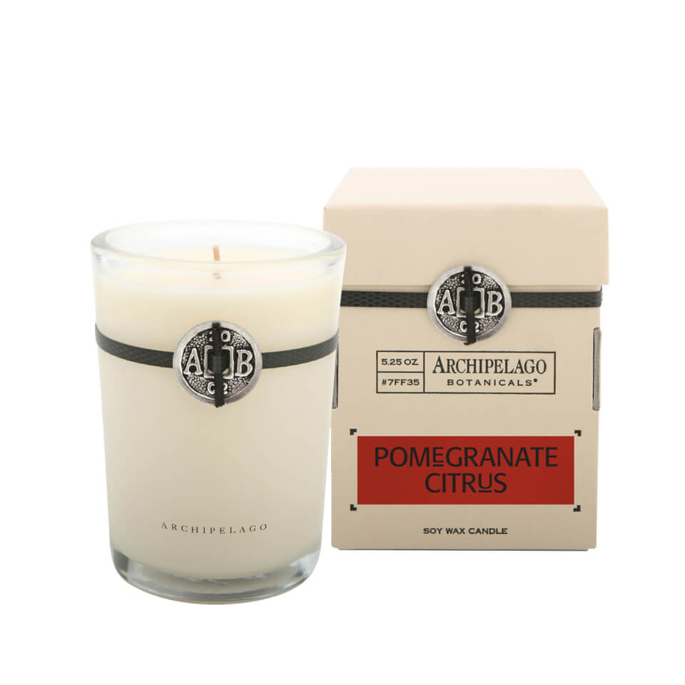 Archipelago Botanicals Signature Candle Pomegranate Citrus Buy
