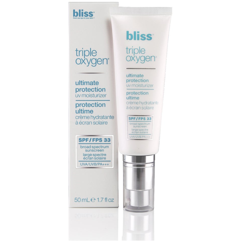 bliss moisturizer spf