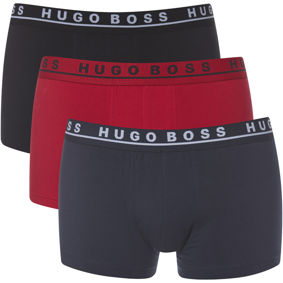 BOSS Hugo Boss Men's 3 Pack Trunks - Multi Mens Underwear | TheHut.com