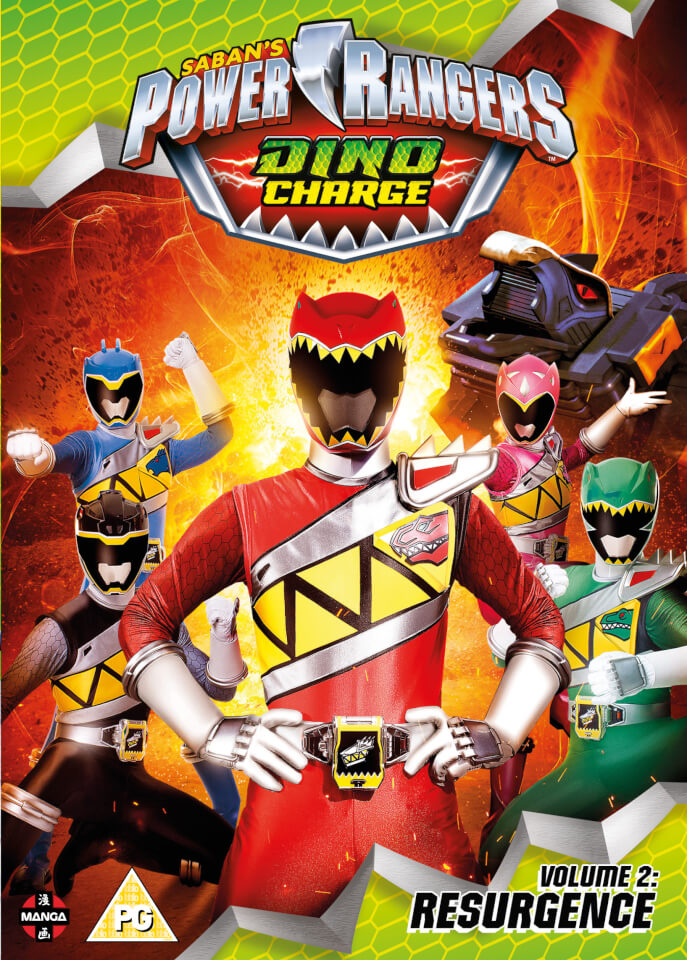 Power Rangers Dino Charge Resurgence (Volume 2) DVD - Zavvi UK