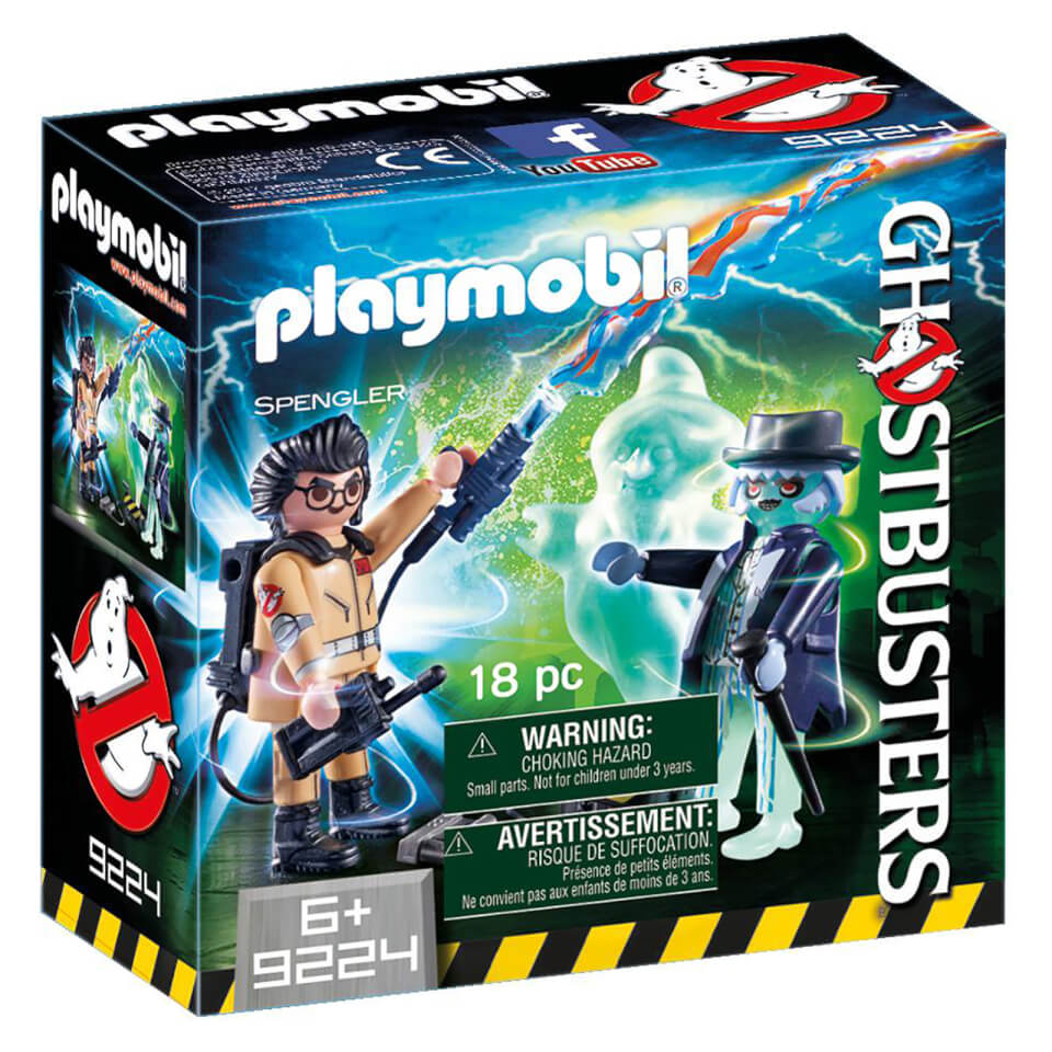 Playmobil Ghostbusters™ Spengler with Ghost (9224) Toys Zavvi UK