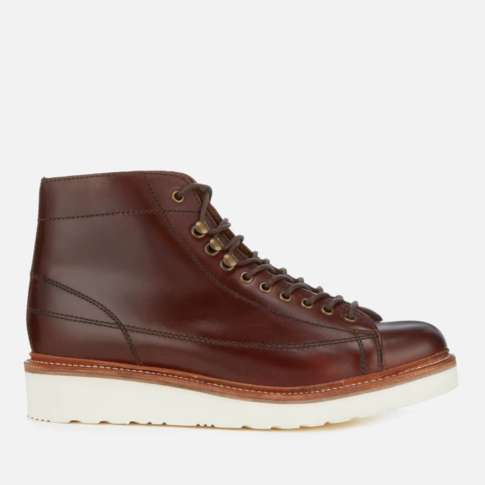 Grenson Men's Andy Leather Monkey Boots 