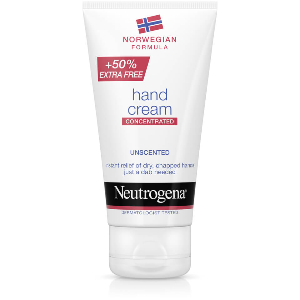 Neutrogena Norwegian Formula Concentrated and Unscented Hand Cream 75ml